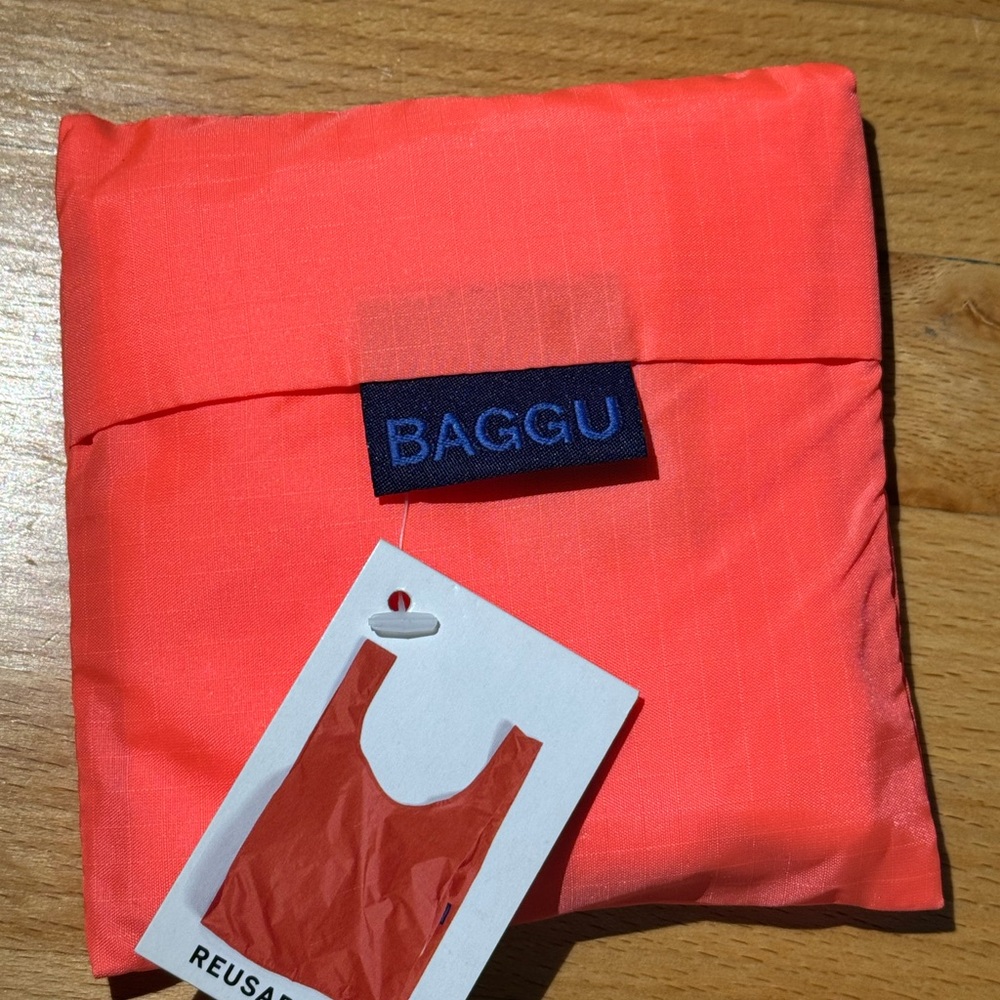 BAGGU Reusable Packable Bag - Coral